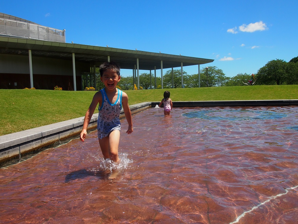 公園レビュー 16 屋外広場での水遊びがおすすめ 鹿児島ふれあいスポーツランド 鹿児島市 Sanwa Base